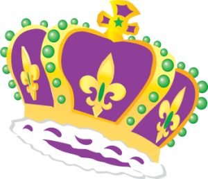 a mardi gras/carnival crown